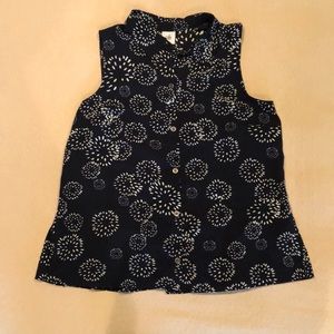 CAbi Dandelion Wish Ruffle Peplum Blouse #5215